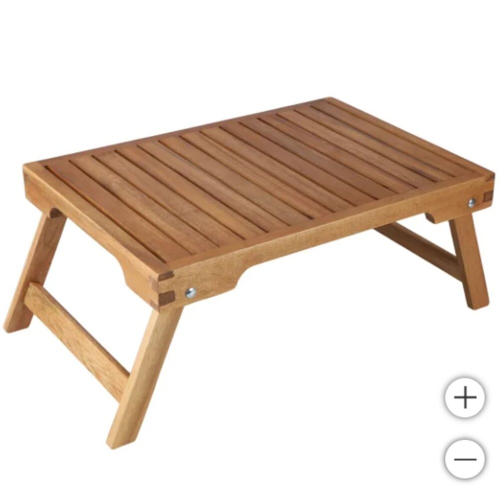 Melino Beach Lounger with Tray Table - Picture 3 of 6